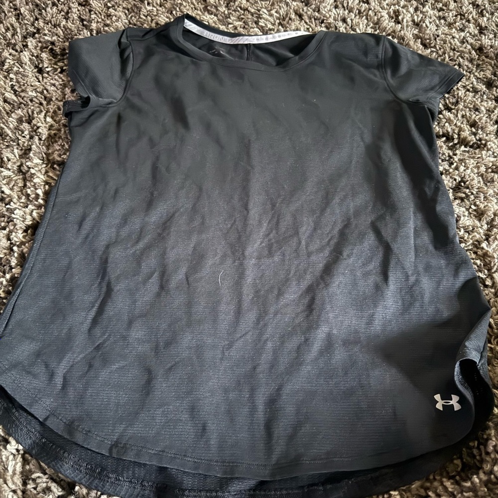 Under Armour Women's Charcoal Short Sleeve Tee